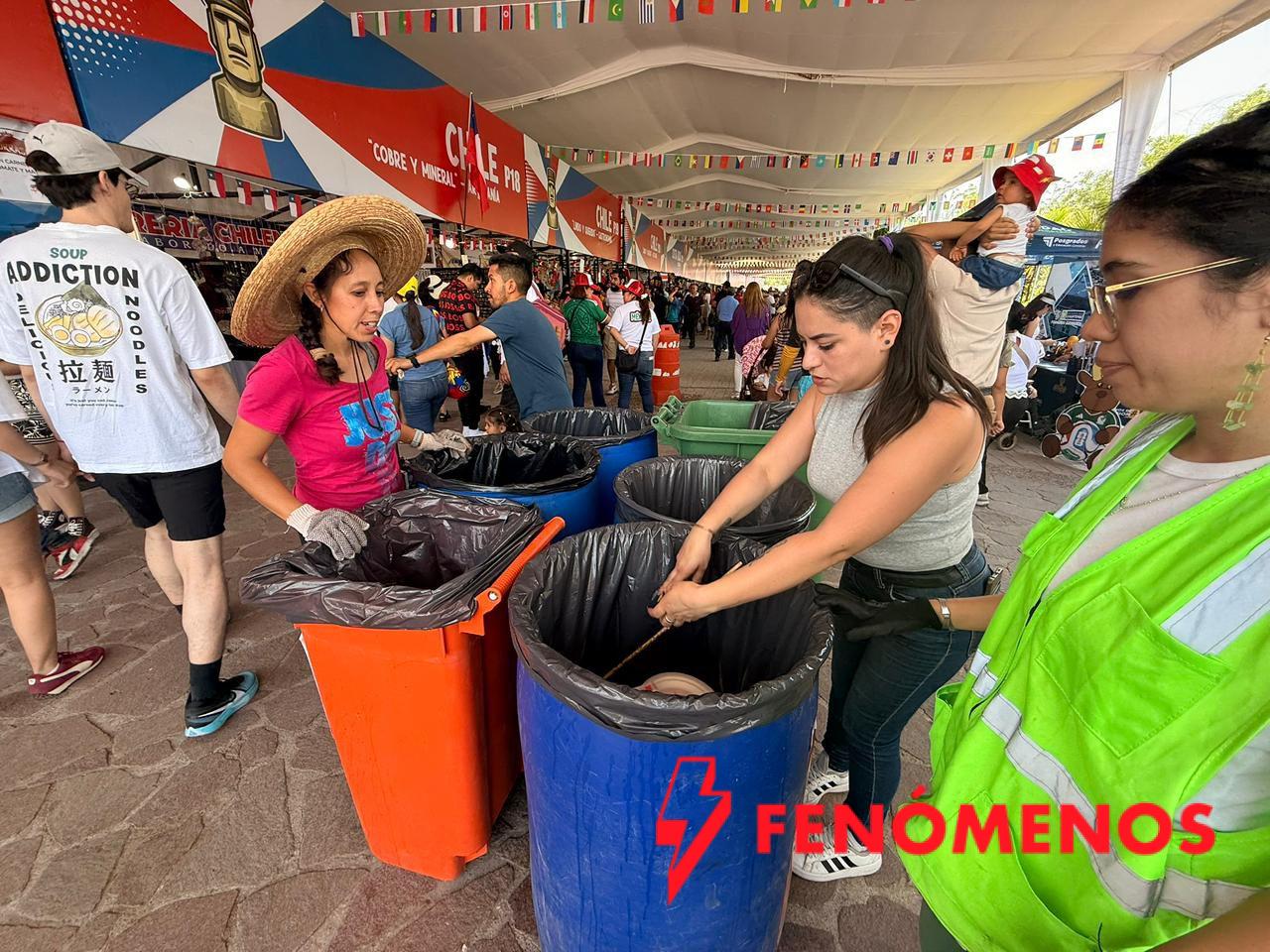 Recupera Municipio de Querétaro más de 23 toneladas de residuos en el Festival de Comunidades Extranjeras
