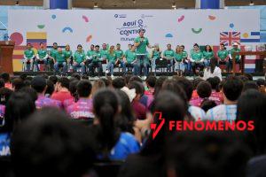 Acompaña Felifer Macías al gobernador en la inauguración de Aquí Contigo Mundial Joven 2026