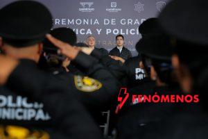 Hoy la Policía Municipal de Querétaro es objeto de orgullo para todas y todos los ciudadanos: Felifer Macías