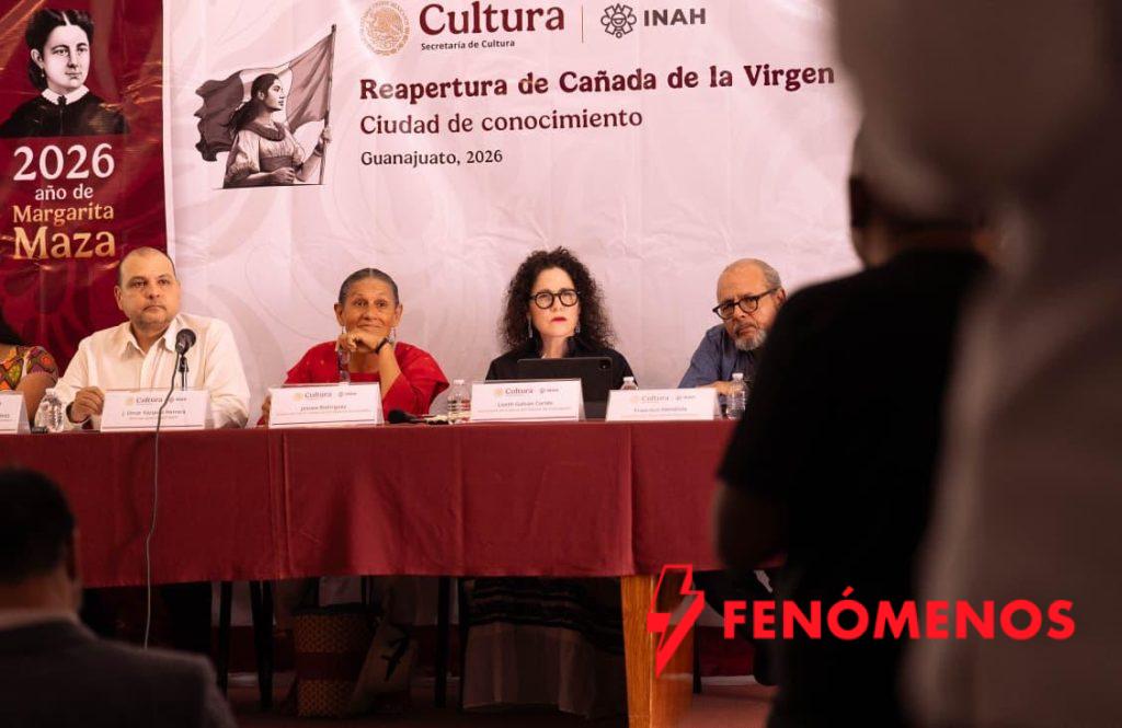Preserva Gobierno de la Gente zona arqueológica de Cañada de la Virgen; invitan a próxima reapertura