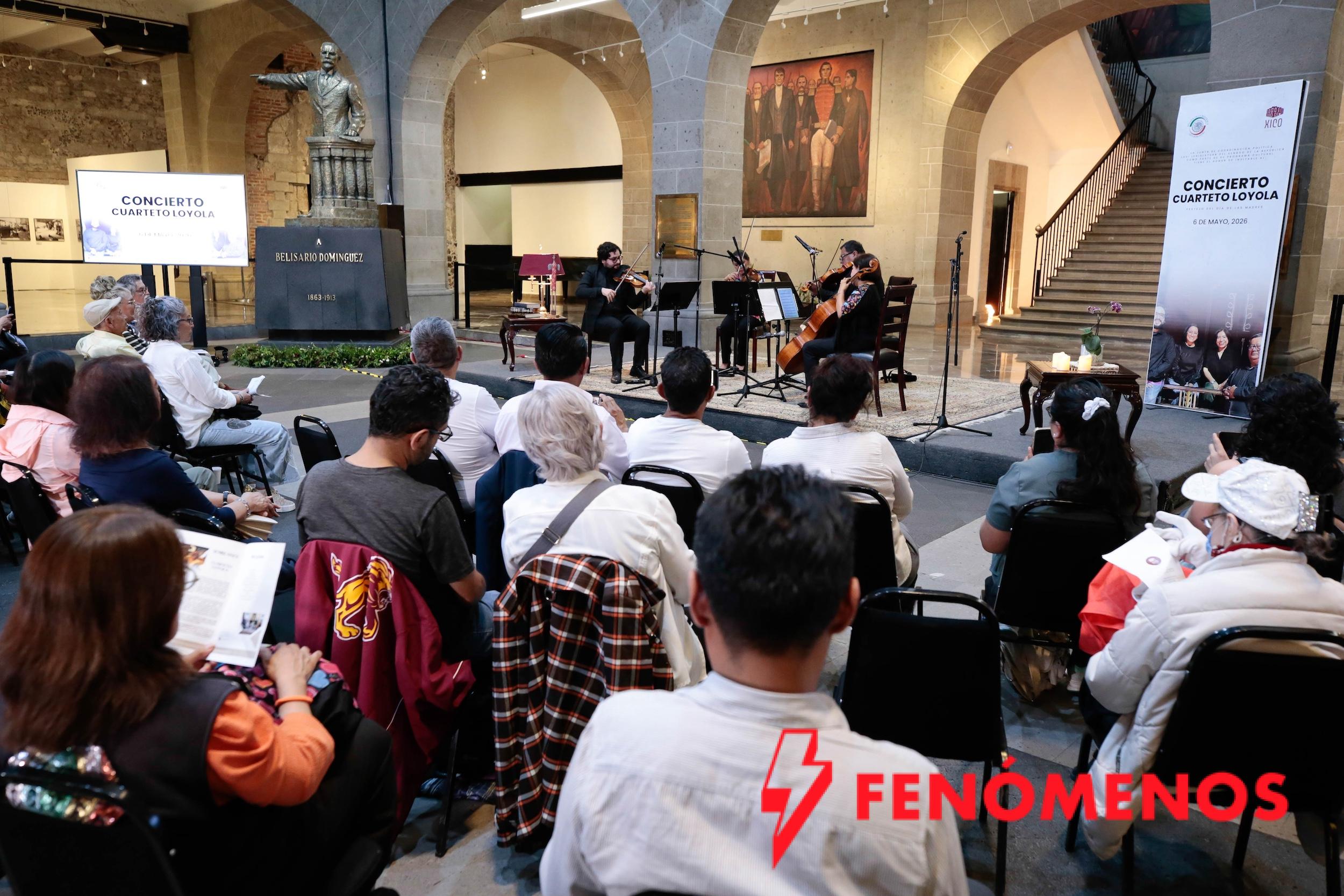 Música clásica, cine y tradición mexicana en la celebración a las mamás en la Casona de Xicoténcatl
