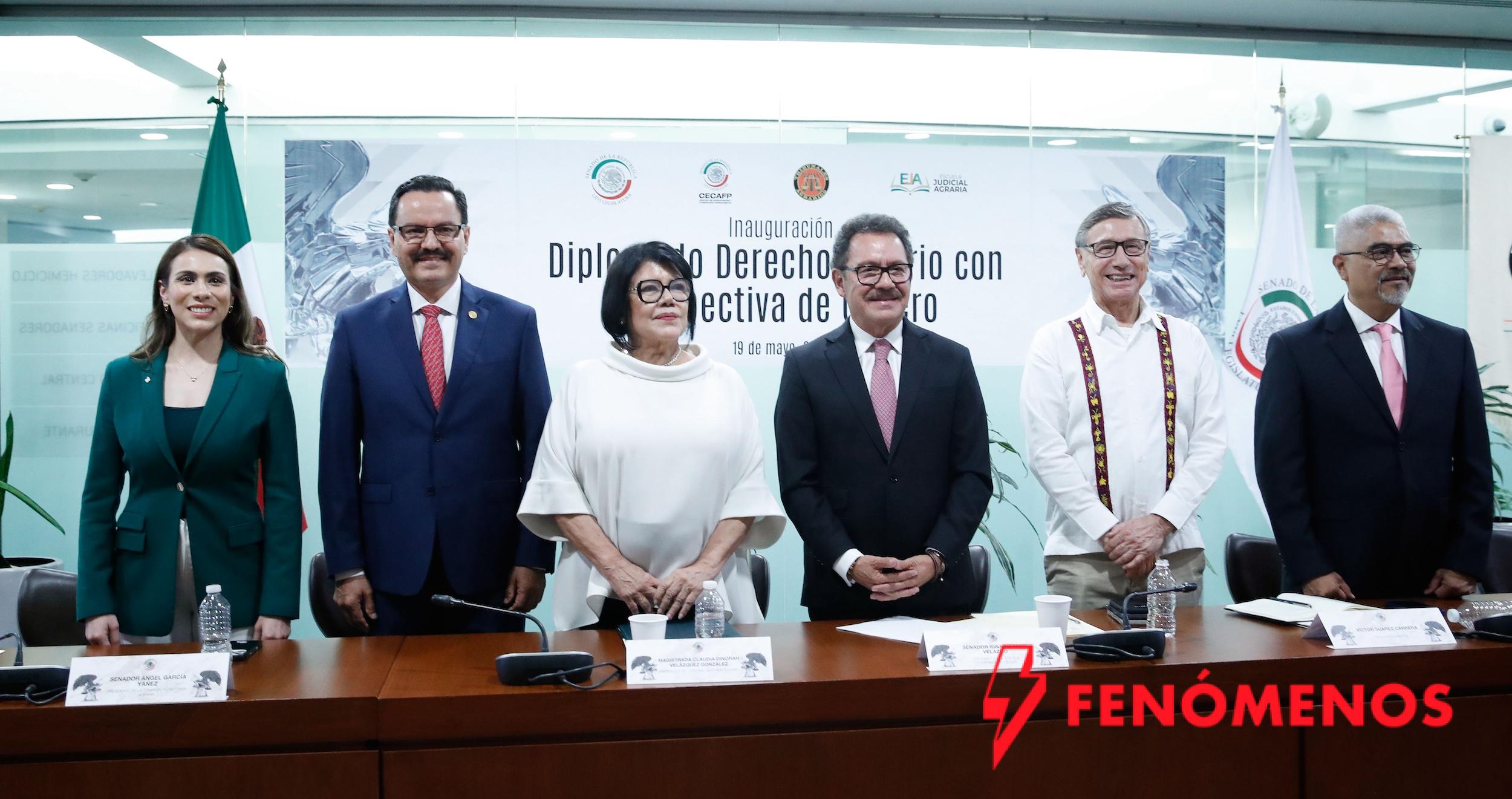 Inauguran en el Senado de la República diplomado en Derecho Agrario con Perspectiva de Género