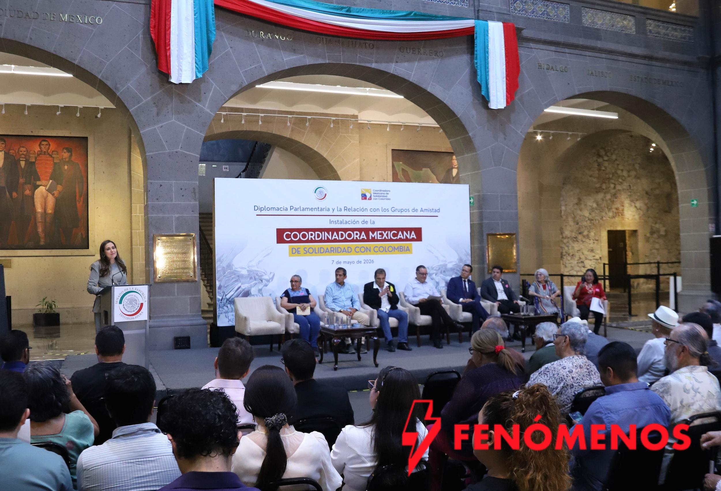 México reafirma su amistad con Colombia en el Senado