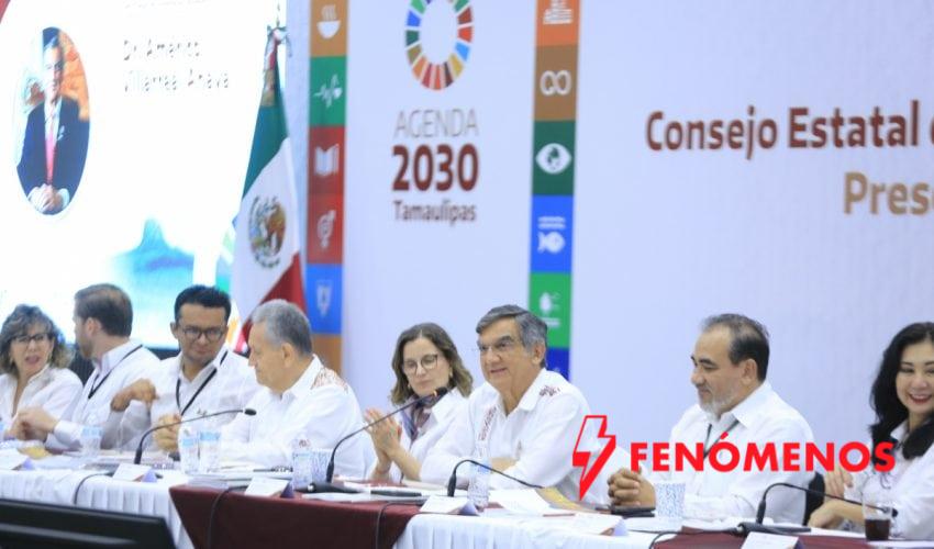 Reconocen liderazgo de Américo Villarreal por avances de Tamaulipas en la Agenda 2030