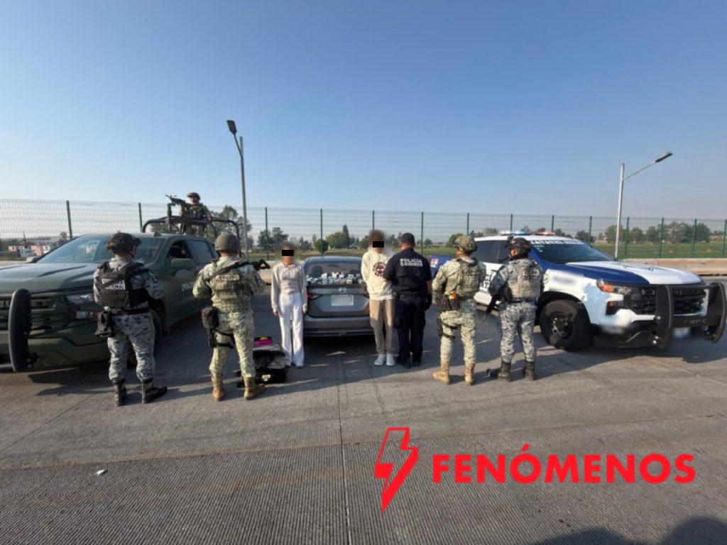 Asegura PEC más de 1 mdp en efectivo durante operativo carretero en Salamanca