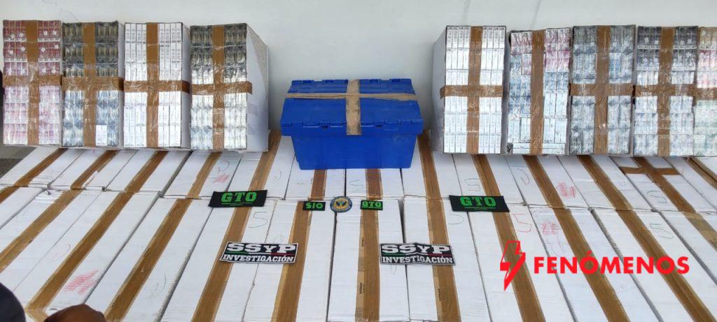 Aseguran autoridades estatales y federales cigarros y medicamentos presuntamente irregulares en León  