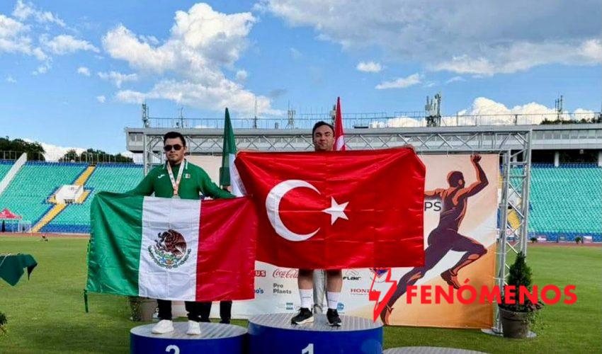 Ganan tamaulipecos oro y plata en Mundial de Atletismo para atletas con síndrome de Down