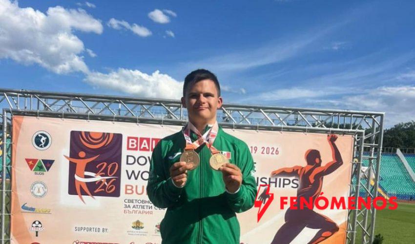 Destacan tamaulipecos en Mundial de Atletismo para atletas con síndrome de Down