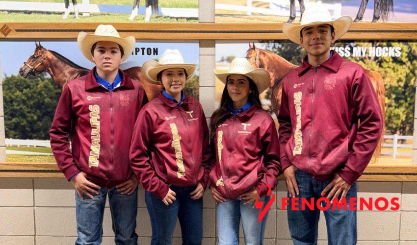 Destaca Tamaulipas en el Nacional Juvenil de Rodeo en Oklahoma
