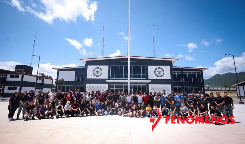 Promueve INJUVE la activación física y la defensa personal entre jóvenes y la Guardia Nacional de Tamaulipas