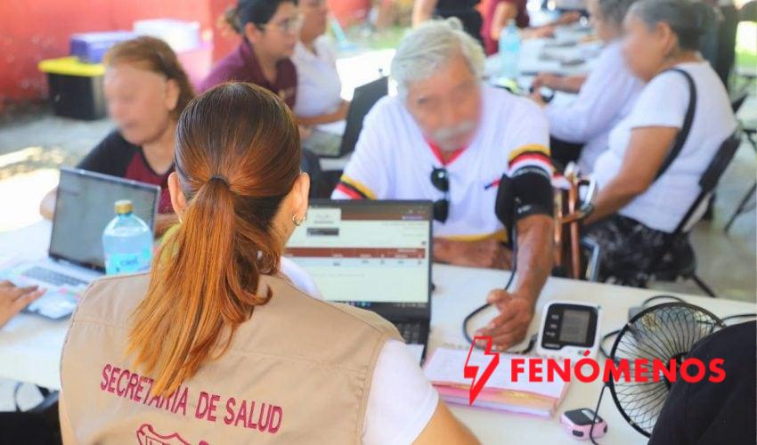 Brinda SEBIEN y Salud atención en Comedores de Bienestar