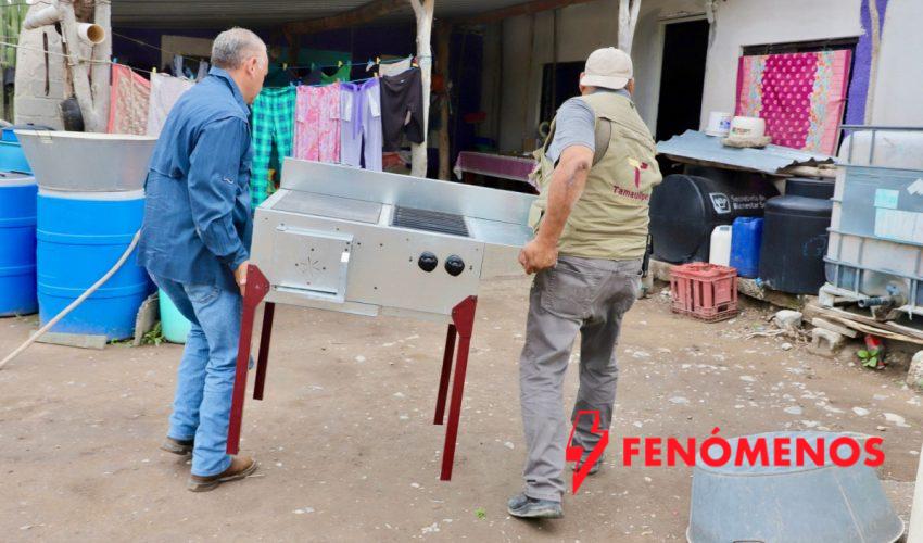 Lleva SEBIEN estufas híbridas a comunidades
