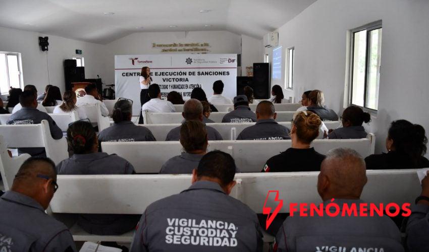 Recibe personal de CEDES Victoria capacitación para brindar trato digno a PPLs adultas mayores