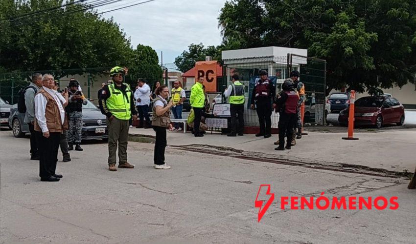 Se suma Guardia Estatal a simulacro de respuesta y neutralización de artefacto explosivo
