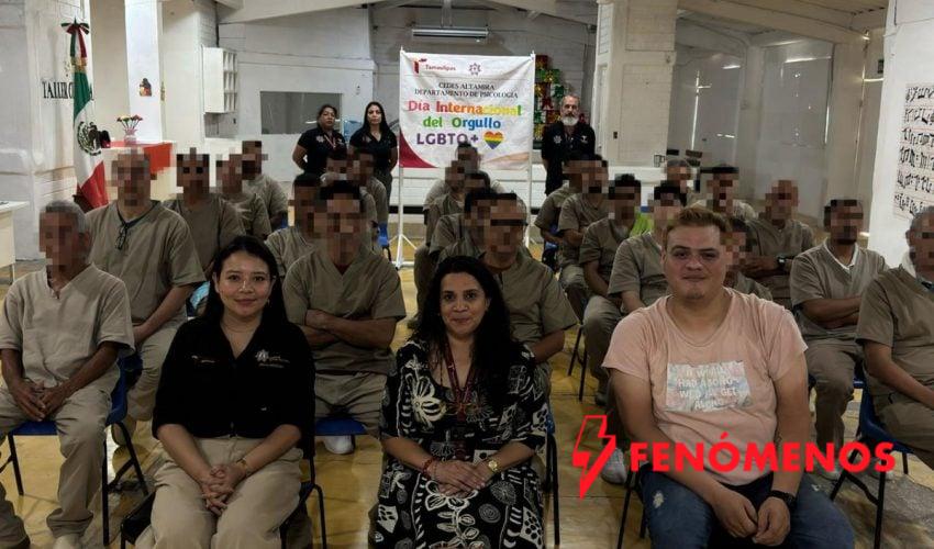 Reciben PPLs del CEDES Altamira orientación sobre diversidad sexual y cero discriminación