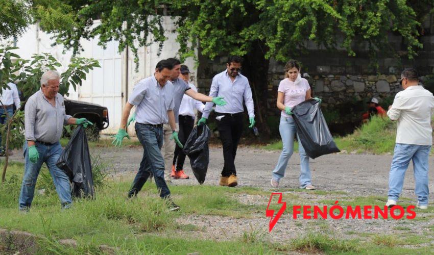 Participa Secretaría de Salud en Cuarta Jornada Estatal de Limpieza
