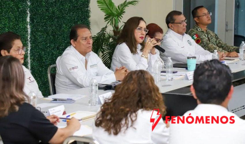 Secretaría de Salud de Tamaulipas refuerza acciones preventivas ante temporada de huracanes y calor extremo