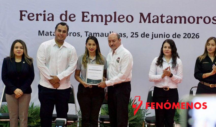 Acerca la Feria Nacional de Empleo oportunidades laborales e inclusión en Matamoros