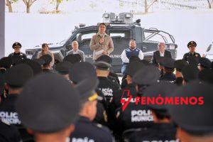 Esta es una muestra de lo agradecidos que estamos con ustedes por su servicio y sacrifico por mantener la paz: Felifer Macías