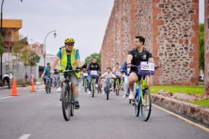 Imagen de Más de mil 600 personas disfrutaron la Vía Recreativa Los Arcos en el marco del Día Mundial de la Bicicleta 17