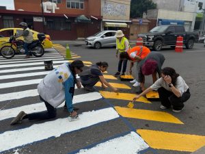Imagen de Impulsan activación de urbanismo táctico para reforzar la seguridad vial en Av. Tecnológico 2