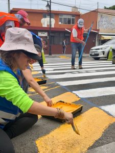 Imagen de Impulsan activación de urbanismo táctico para reforzar la seguridad vial en Av. Tecnológico 4
