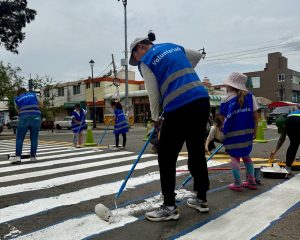 Imagen de Impulsan activación de urbanismo táctico para reforzar la seguridad vial en Av. Tecnológico 3