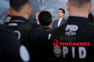 Asiste Felifer Macías a la toma de protesta, entrega de obras y equipamiento para el fortalecimiento de la Policía de Investigación del Delito