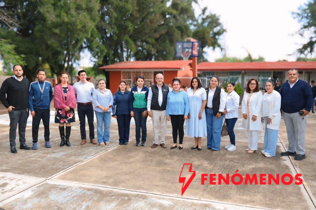 Lleva Secretario de Educación gira de trabajo a Manuel Doblado; anuncian nuevo Bachillerato Integral Guanajuato