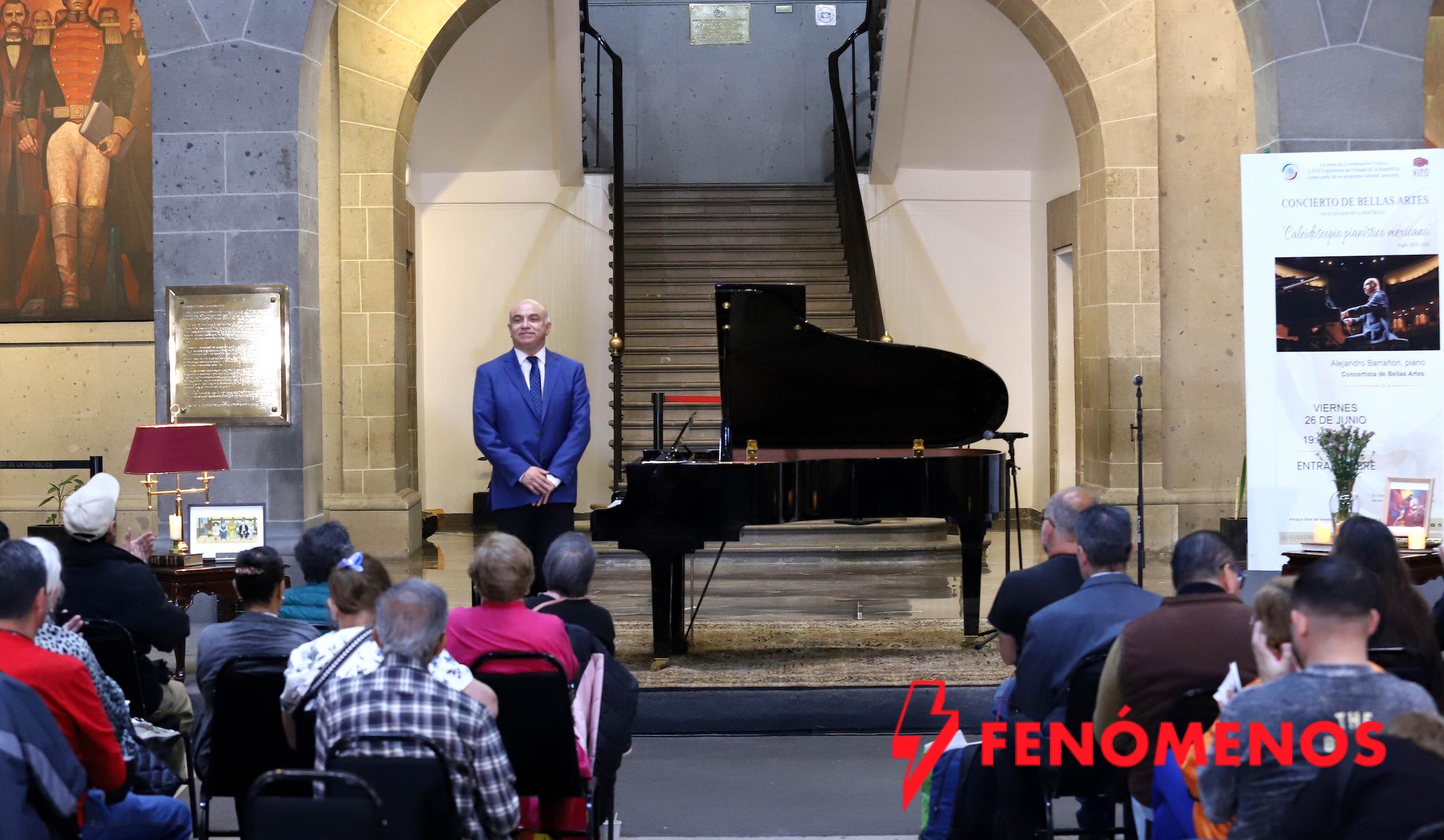 Alejandro Barrañón rescata obras olvidadas de pianistas mexicanos en Xicoténcatl