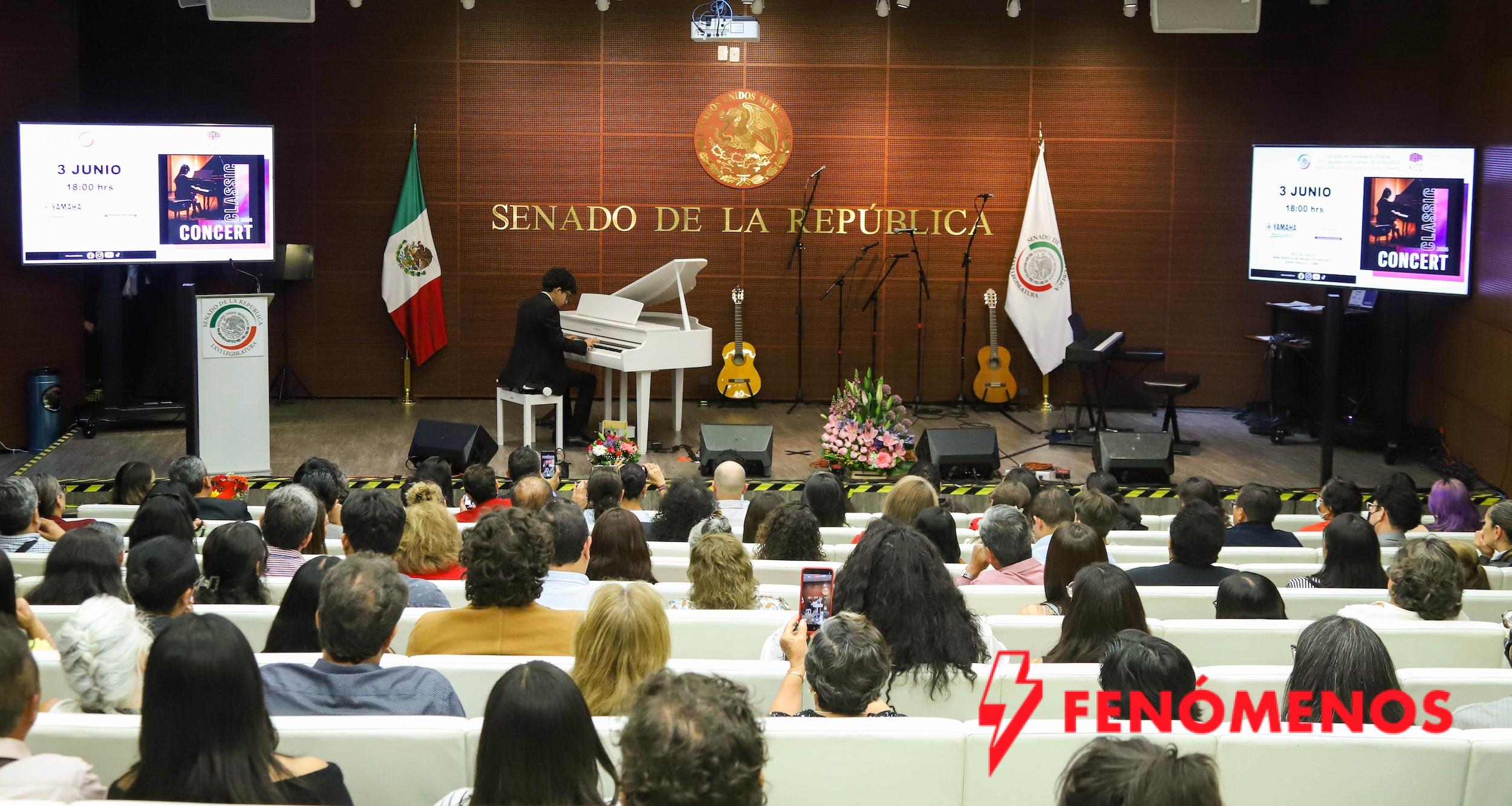 Alumnos de Yamaha ofrecen recital en Auditorio Octavio Paz