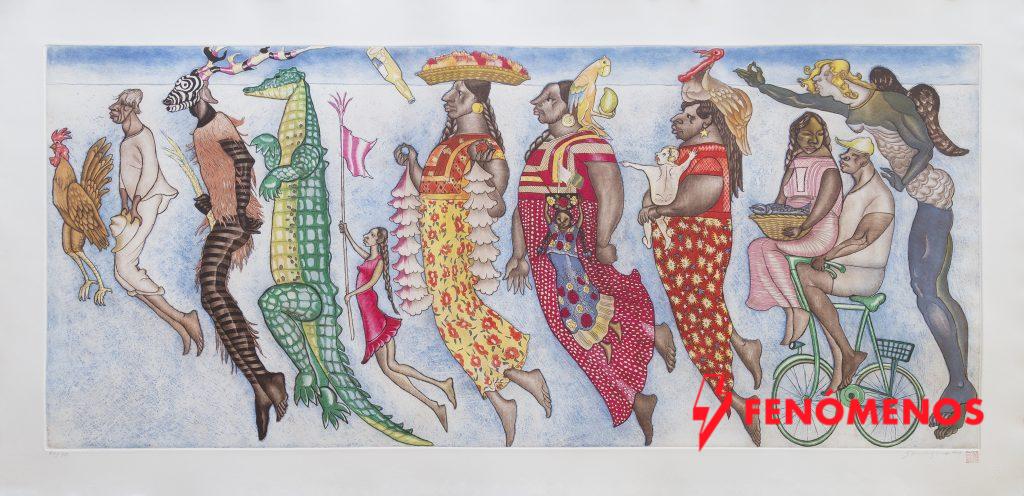 La Secretaría de Cultura del Gobierno de la Gente inaugura en el Museo Conde Rul la exposición De Japón a Antequera. Gráfica de maestros japoneses en Oaxaca