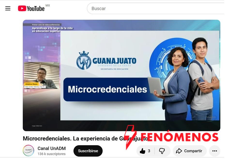 Guanajuato comparte con México un modelo innovador de microcredenciales para impulsar el aprendizaje permanente