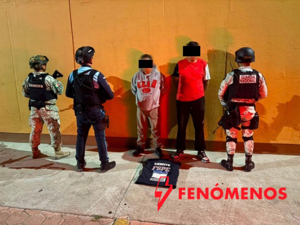 Aseguran FSPE 638 dosis de droga y detienen a dos personas en San Miguel de Allende
