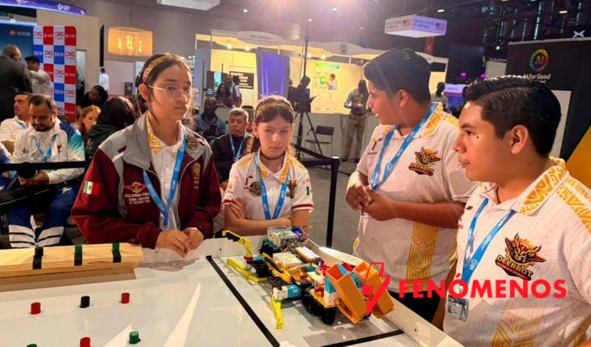 Conquistan estudiantes tamaulipecos el quinto lugar mundial en torneo internacional de robótica e inteligencia artificial