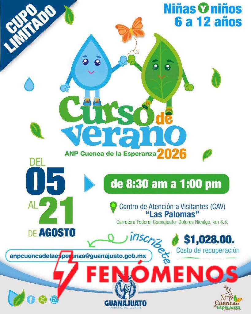 Secretaría del Agua y Medio Ambiente invita a participar en curso de verano para fortalecer la educación ambiental y sembrar conciencia ecológica