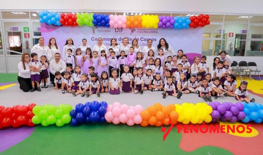 Gradúa DIF Tamaulipas a más de 2 mil 850 niñas y niños de educación preescolar