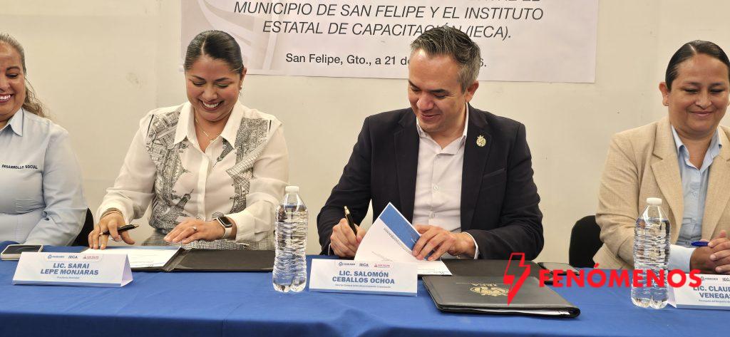 IECA fortalece alianzas con San Felipe y Dolores Hidalgo para impulsar el desarrollo económico y la capacitación