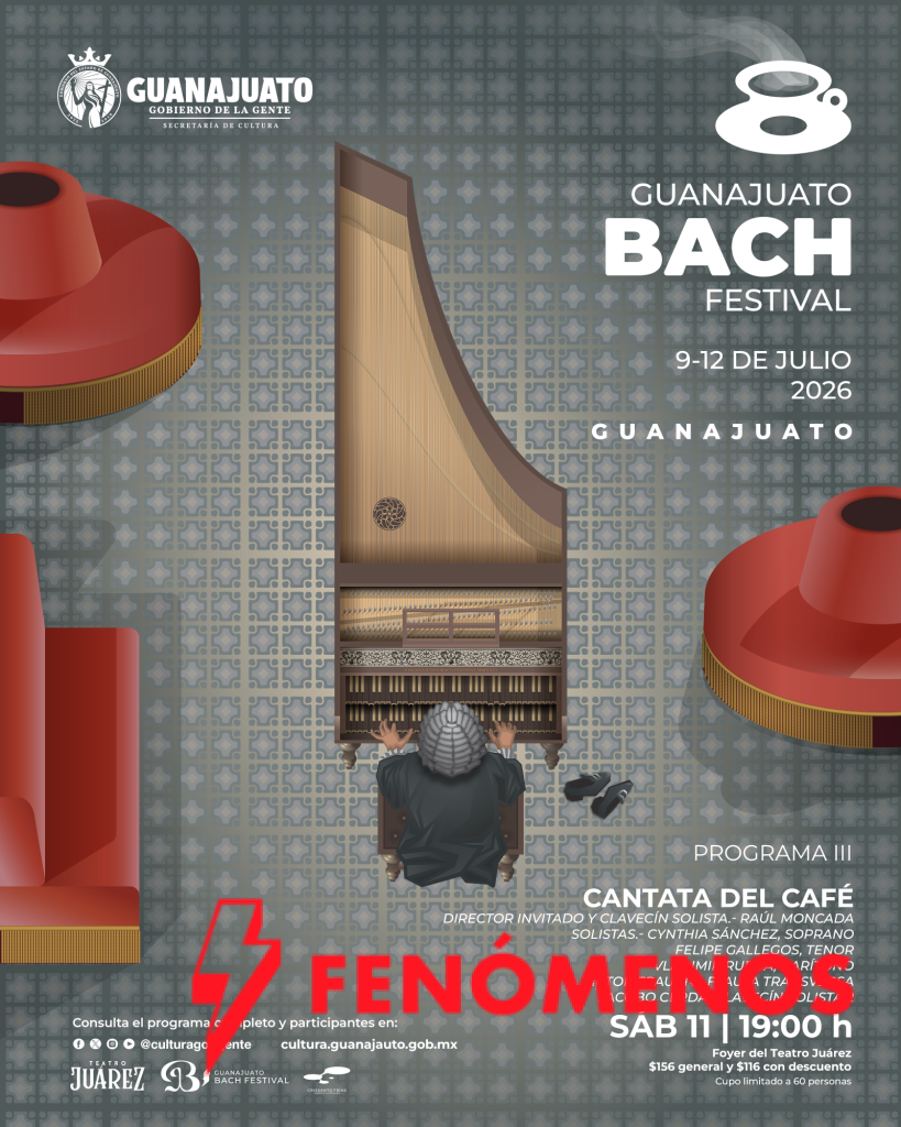 Secretaría de Cultura celebra el legado de Bach con un festival que reúne a grandes intérpretes de la música barroca