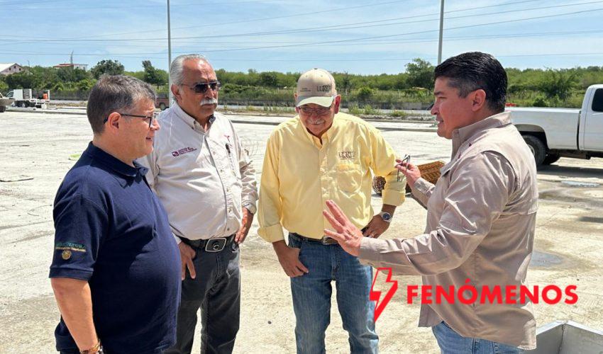 Supervisan avance de la Estación Cuarentenaria Estatal «La Gloria»