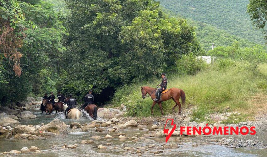 Agrupamiento Montado de la Guardia Estatal refuerza vigilancia en zonas de difícil acceso