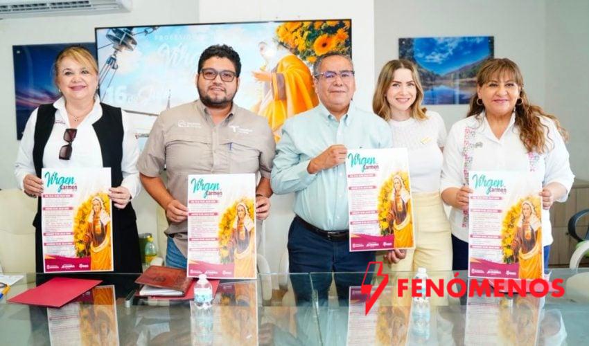 Invitan a presenciar la XVI procesión náutica de la Virgen del Carmen en el sur de Tamaulipas