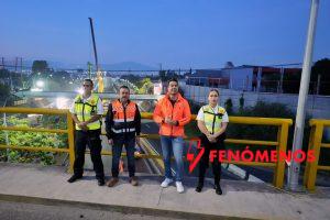 Destaca Felifer trabajo para mejorar la circulación en B. Quintana por las obras del Tren México-Querétaro