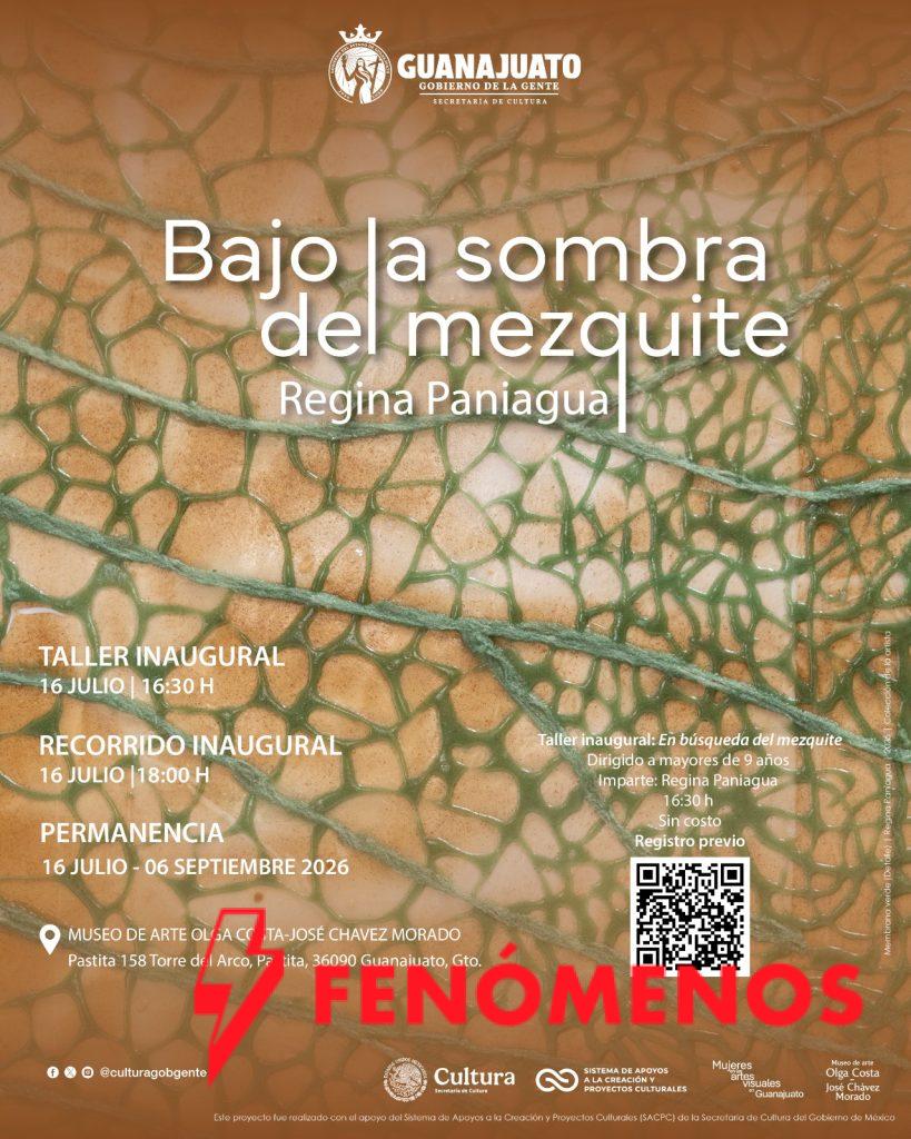 Secretaría de Cultura impulsa el talento de las mujeres artistas con la inauguración de Bajo la sombra del mezquite