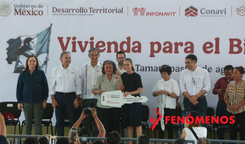 Inicia Claudia Sheinbaum gira por Tamaulipas con entrega de viviendas en Reynosa