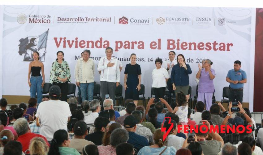 Con la entrega de viviendas se hace justicia a quienes menos tienen: Claudia Sheinbaum