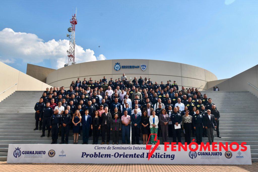 Capacitan a mandos y analistas de Guanajuato en modelo internacional para prevenir y reducir el delito
