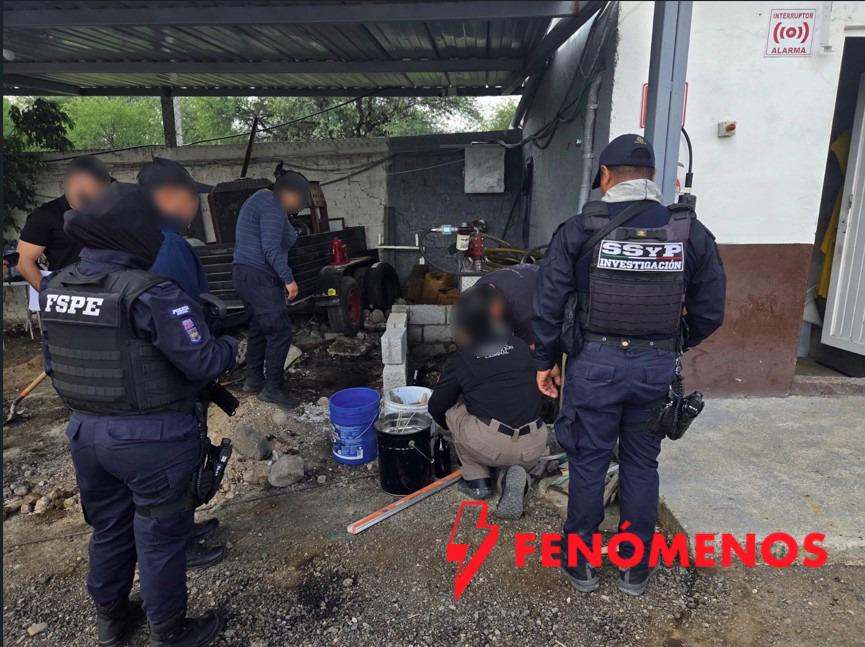 Cateo en Dolores Hidalgo: autoridades estatales y federales aseguran 165 cilindros de Gas L.P.   