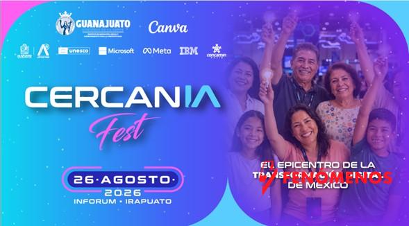 Guanajuato consolida su liderazgo en transformación digital con la segunda edición de CercanIA Fest 2026