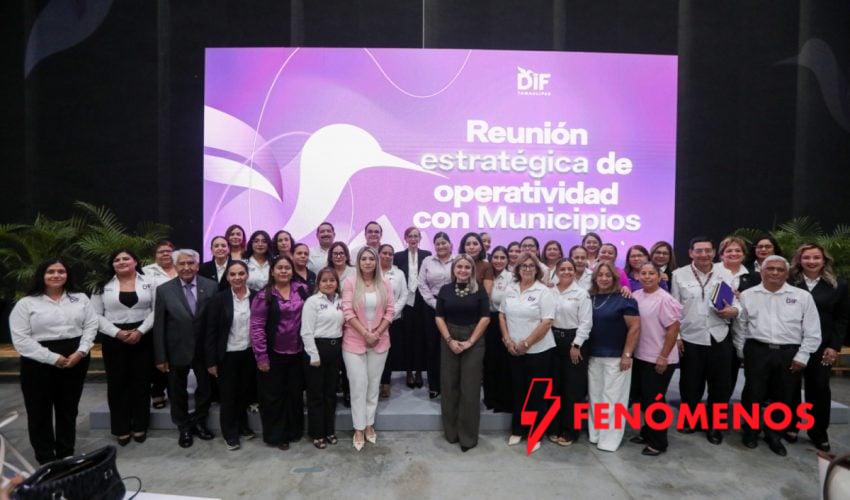 DIF Tamaulipas reúne a los 43 municipios para fortalecer programas de asistencia social